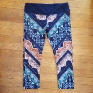 O'Neill 365 Boho Print Capri Leggings
